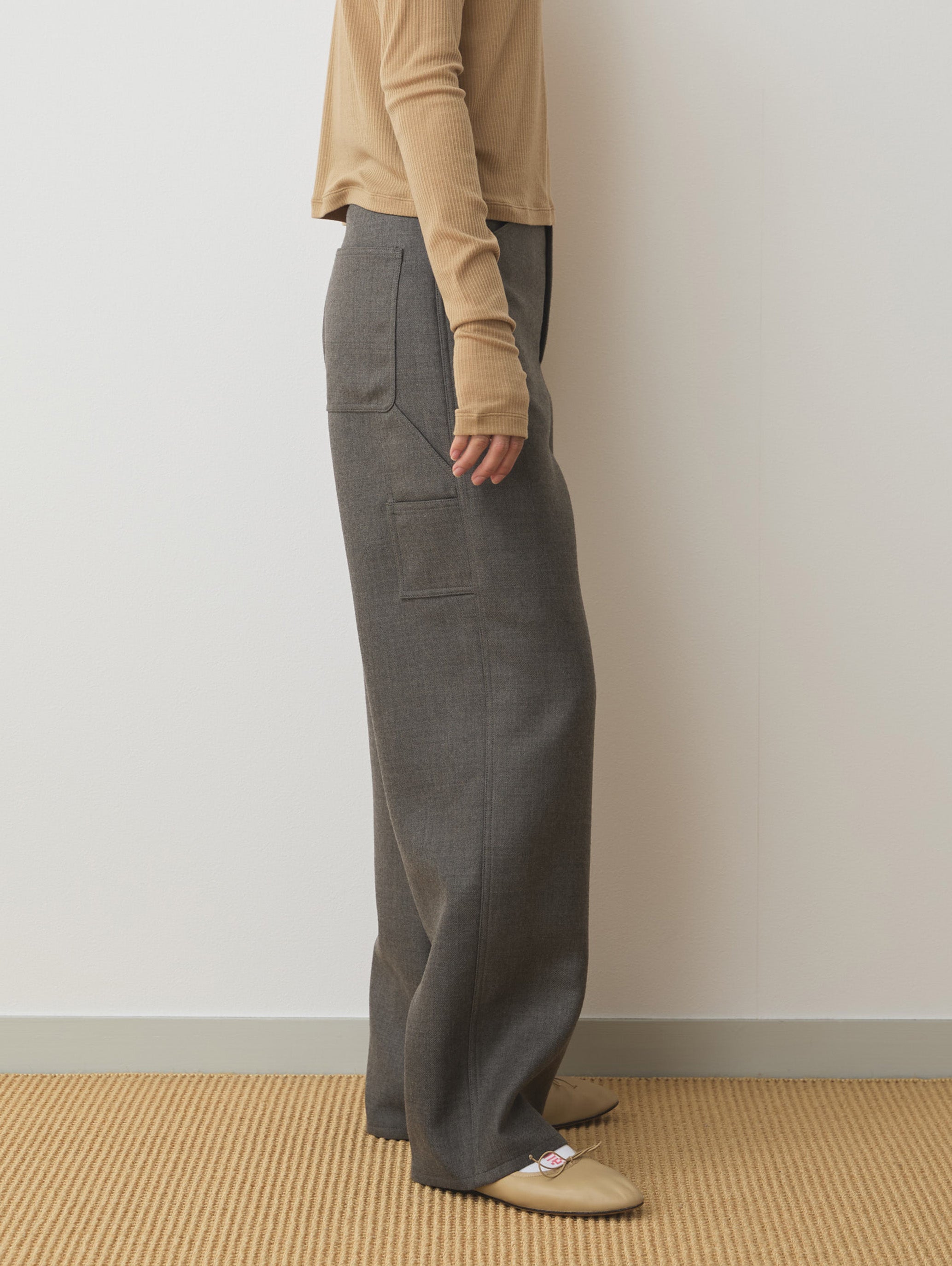 TWEEDY PAINTER PANTS