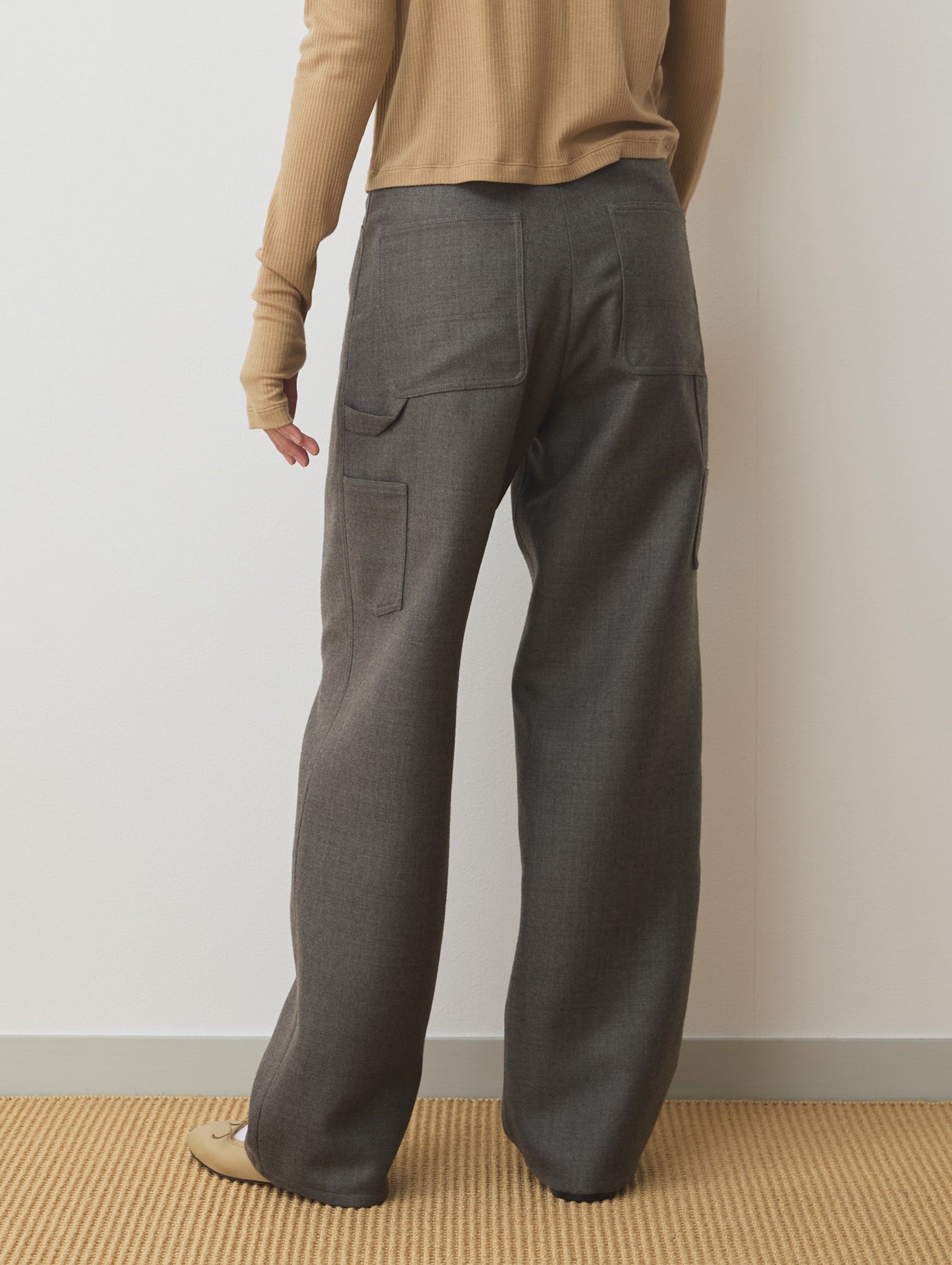 TWEEDY PAINTER PANTS