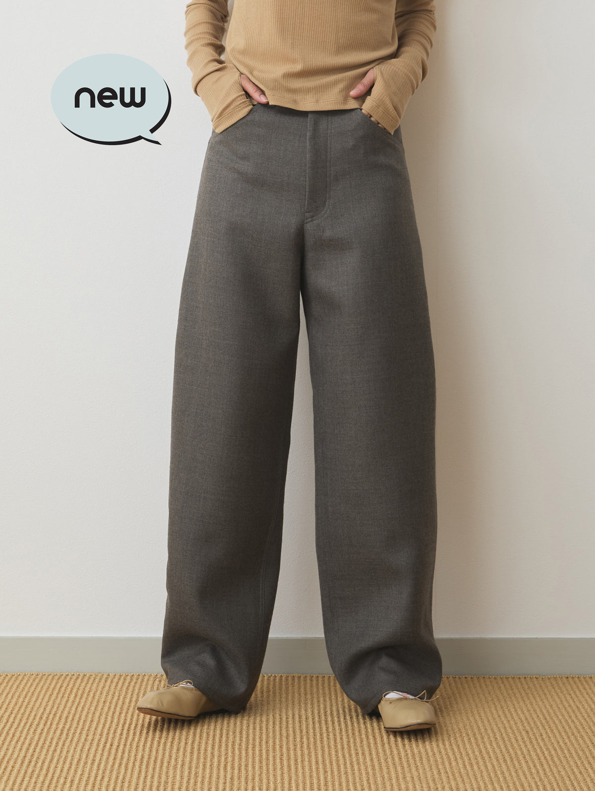 TWEEDY PAINTER PANTS
