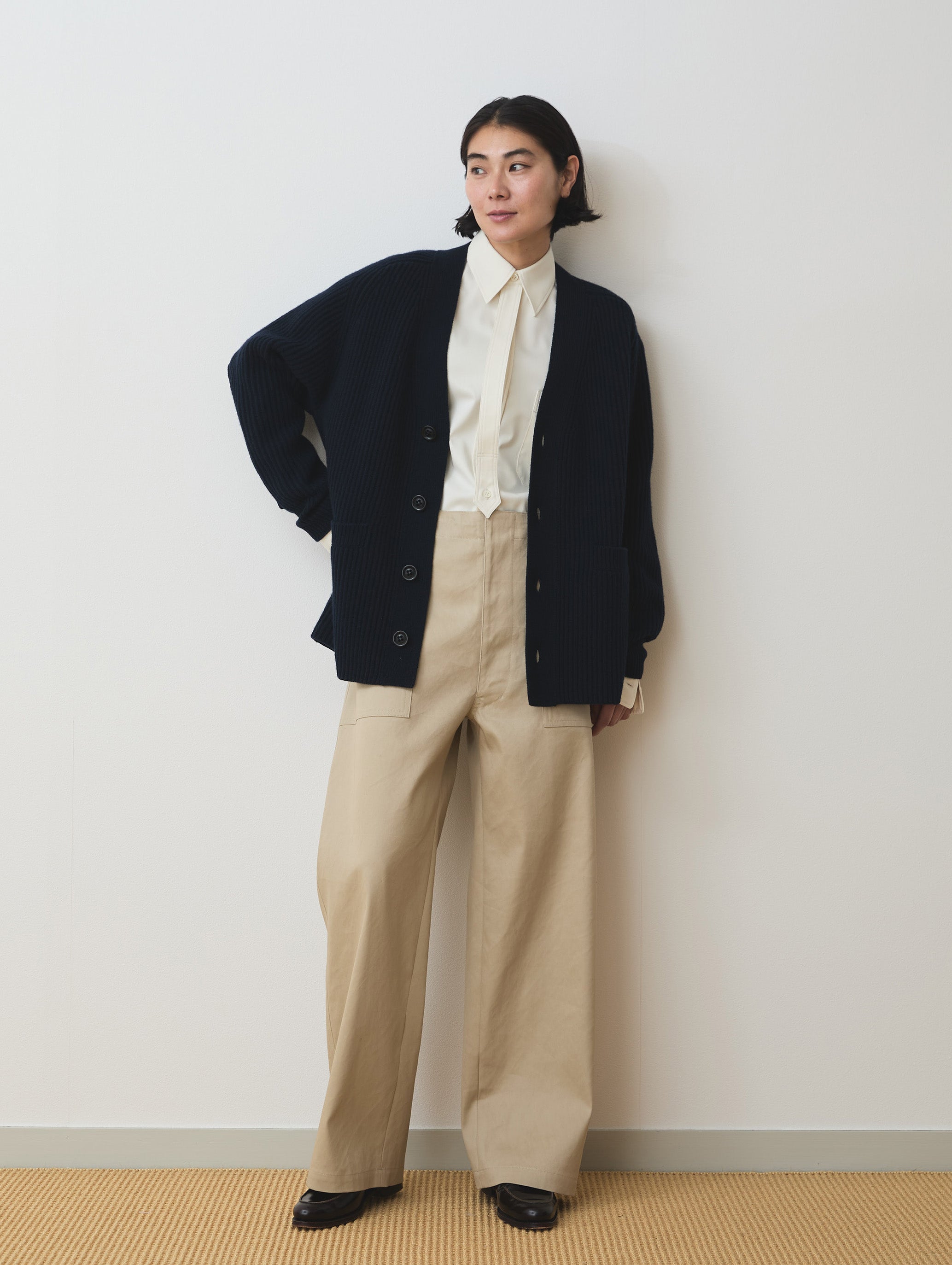 TIE PLACKET SHIRT