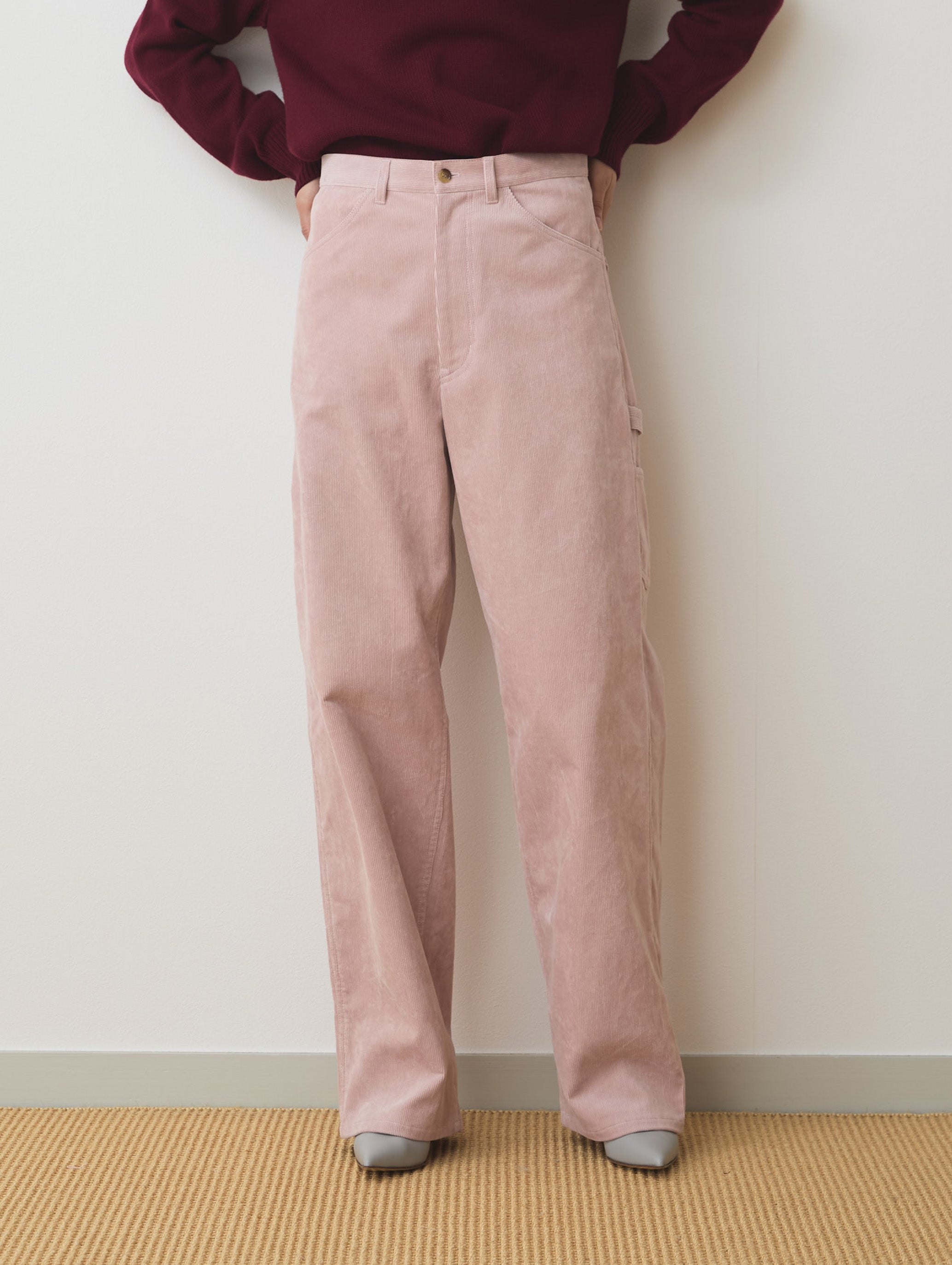 CORDUROY PAINTER PANTS
