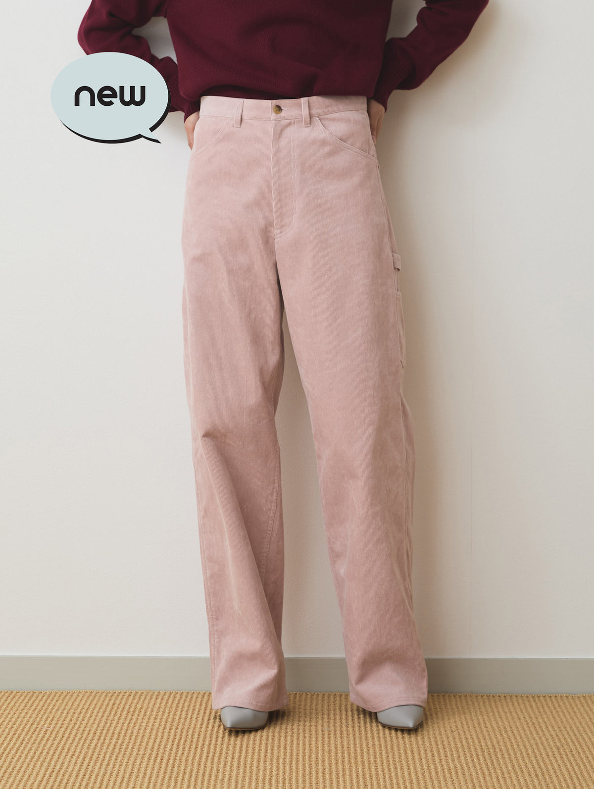 CORDUROY PAINTER PANTS