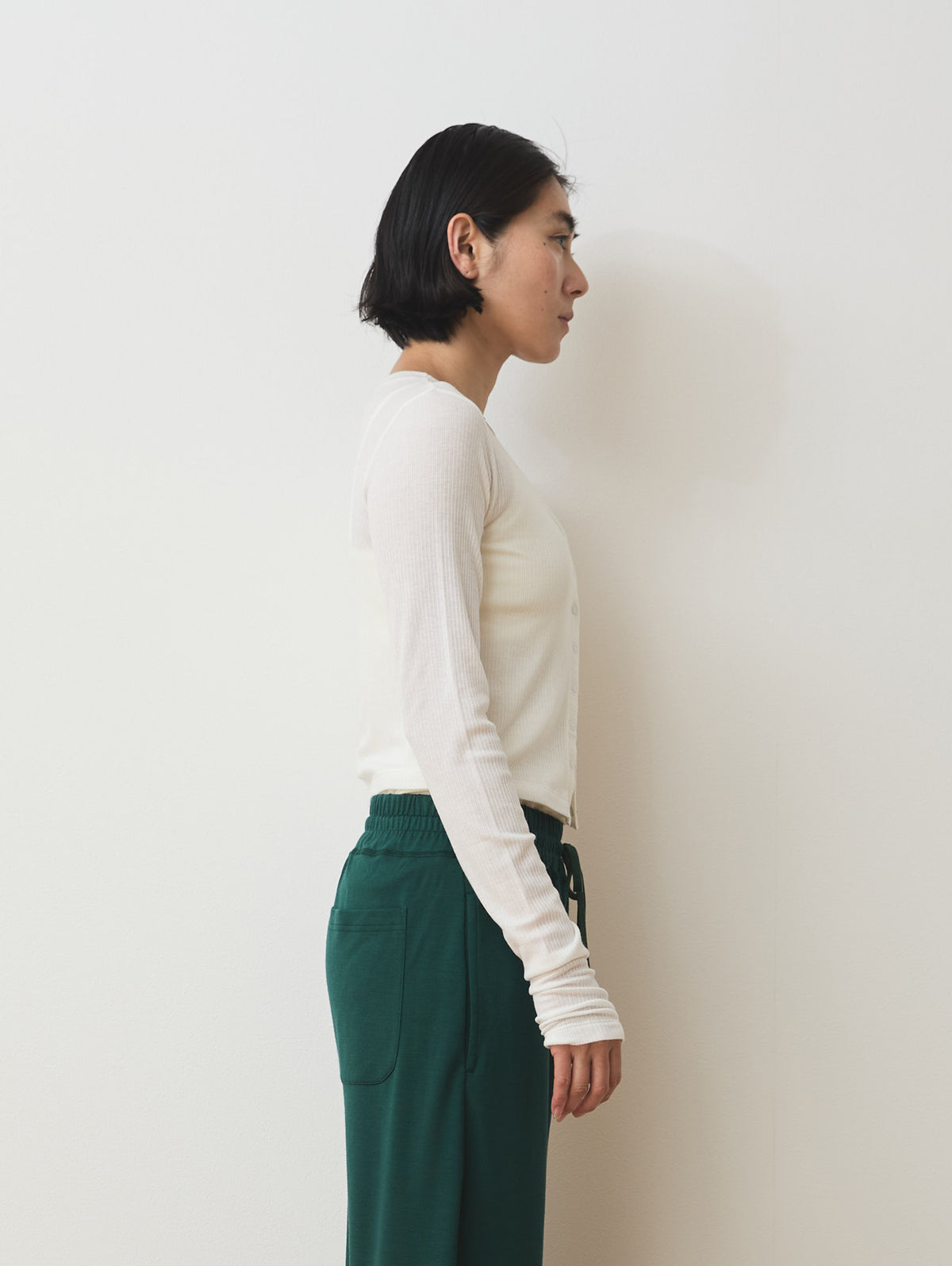 CASHMERE BLENDED CARDIGAN
