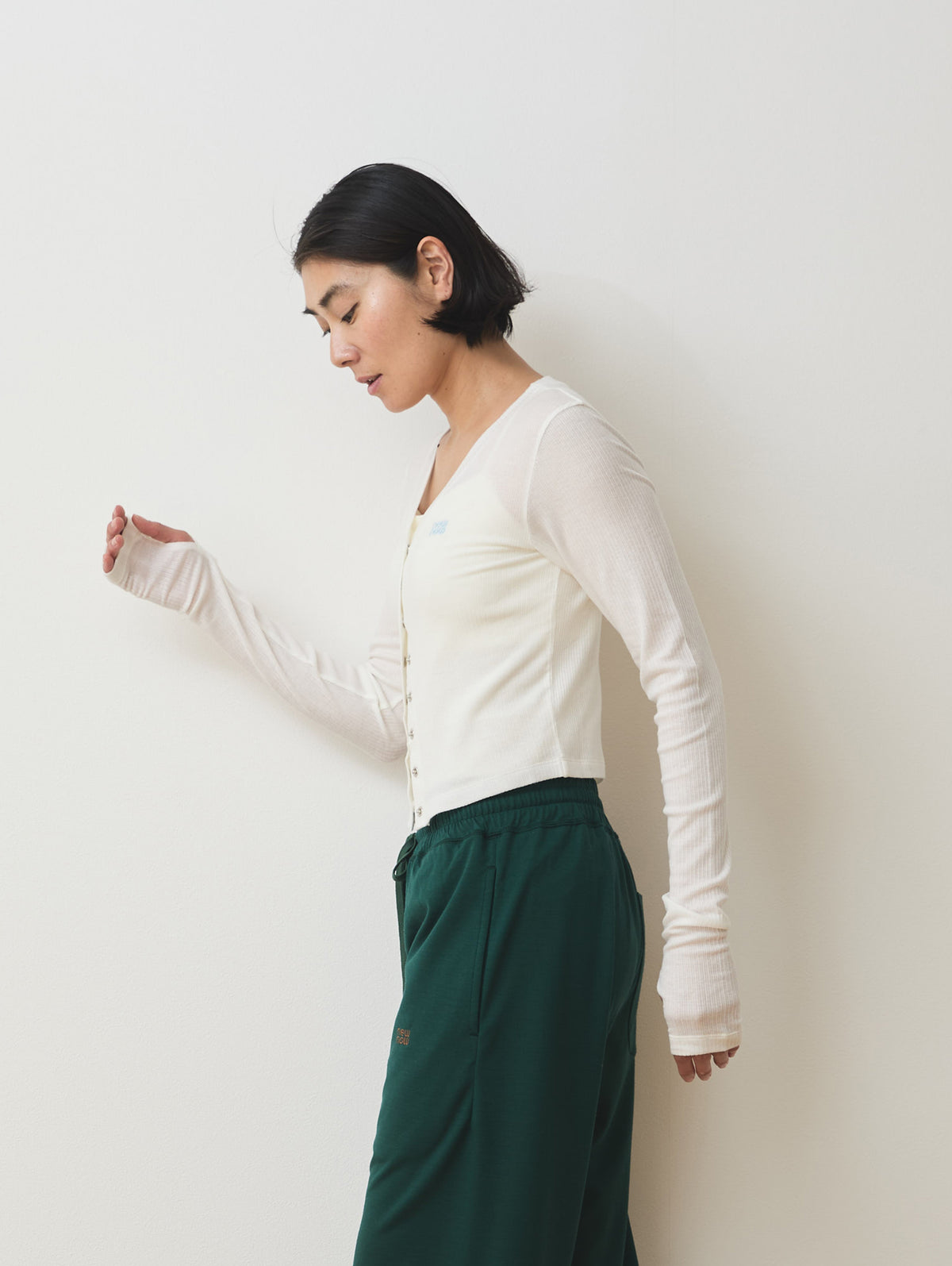 CASHMERE BLENDED CARDIGAN