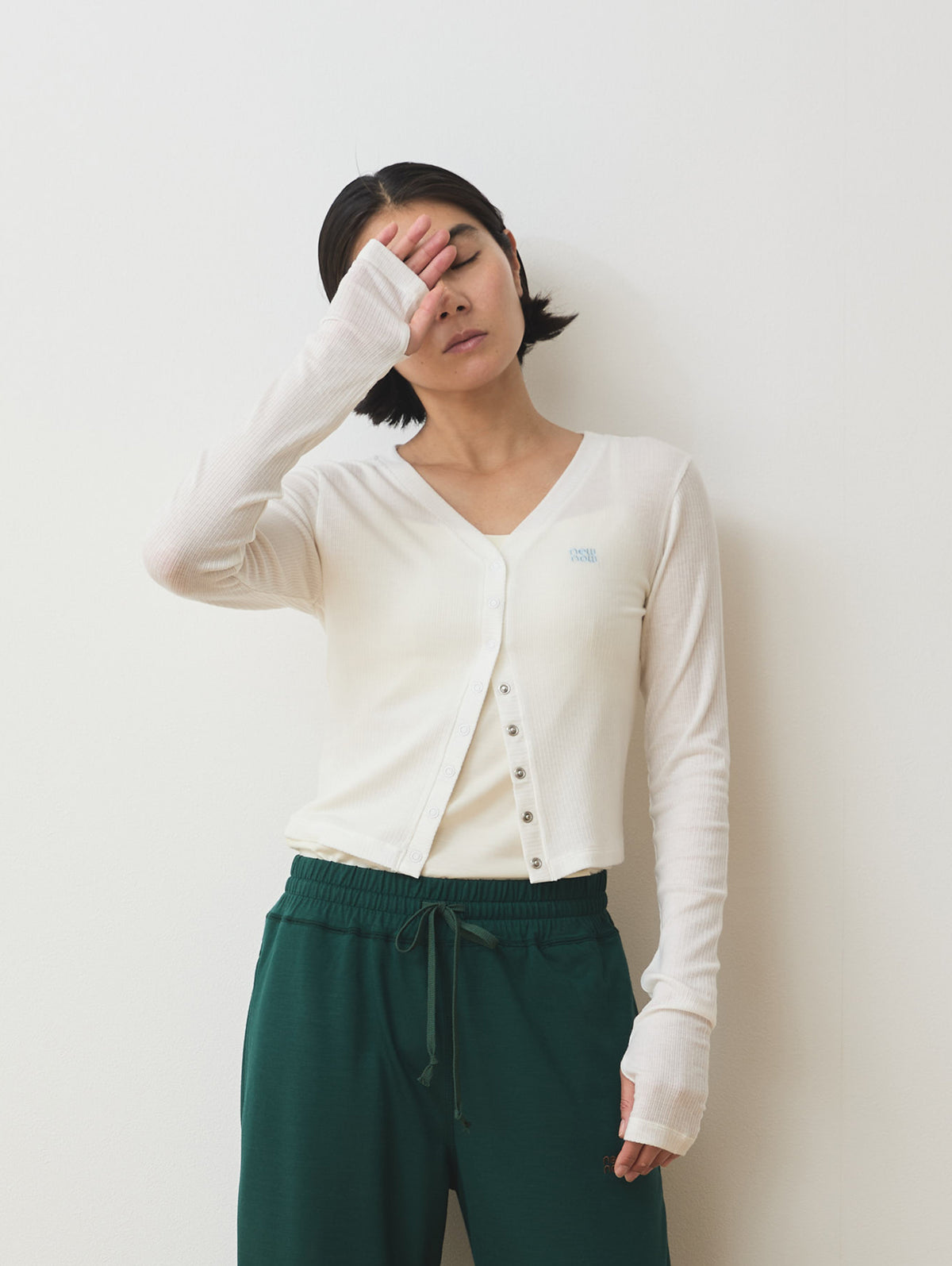 CASHMERE BLENDED CARDIGAN