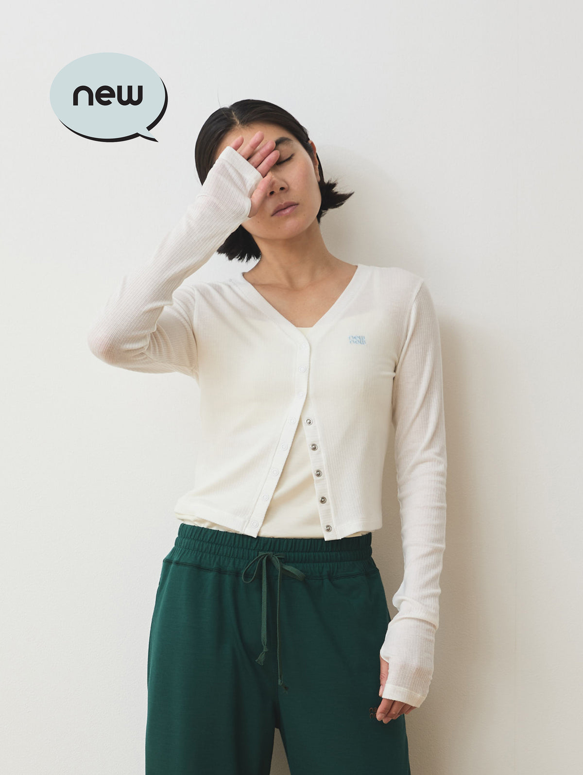 CASHMERE BLENDED CARDIGAN