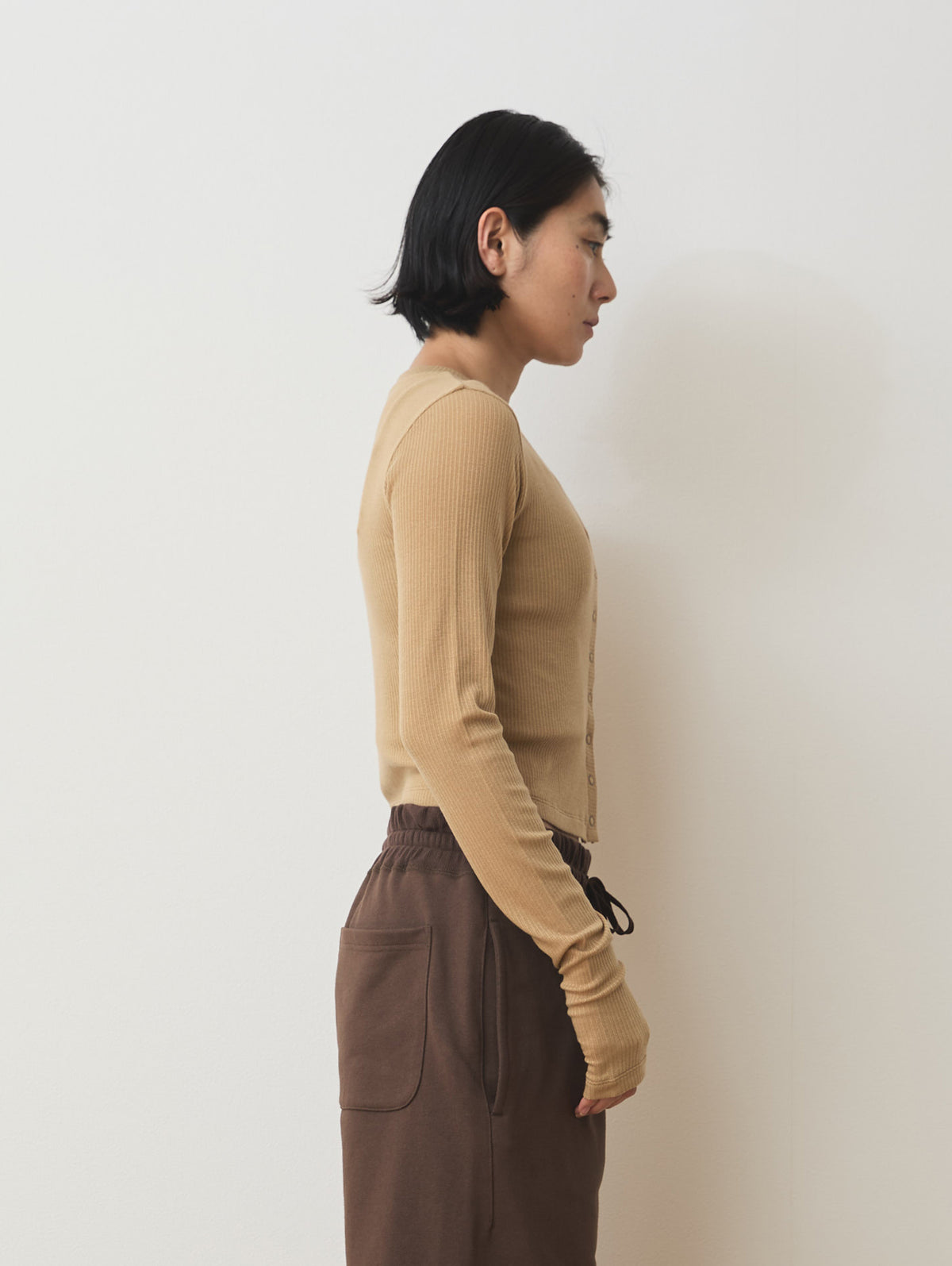 CASHMERE BLENDED CARDIGAN