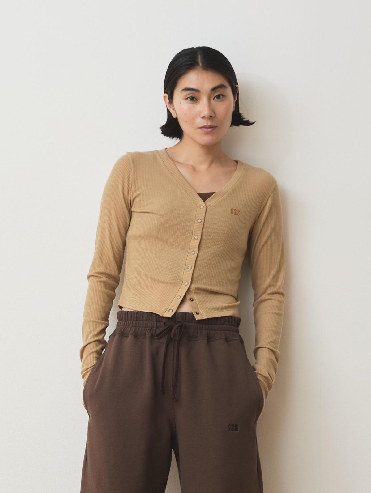 CASHMERE BLENDED CARDIGAN