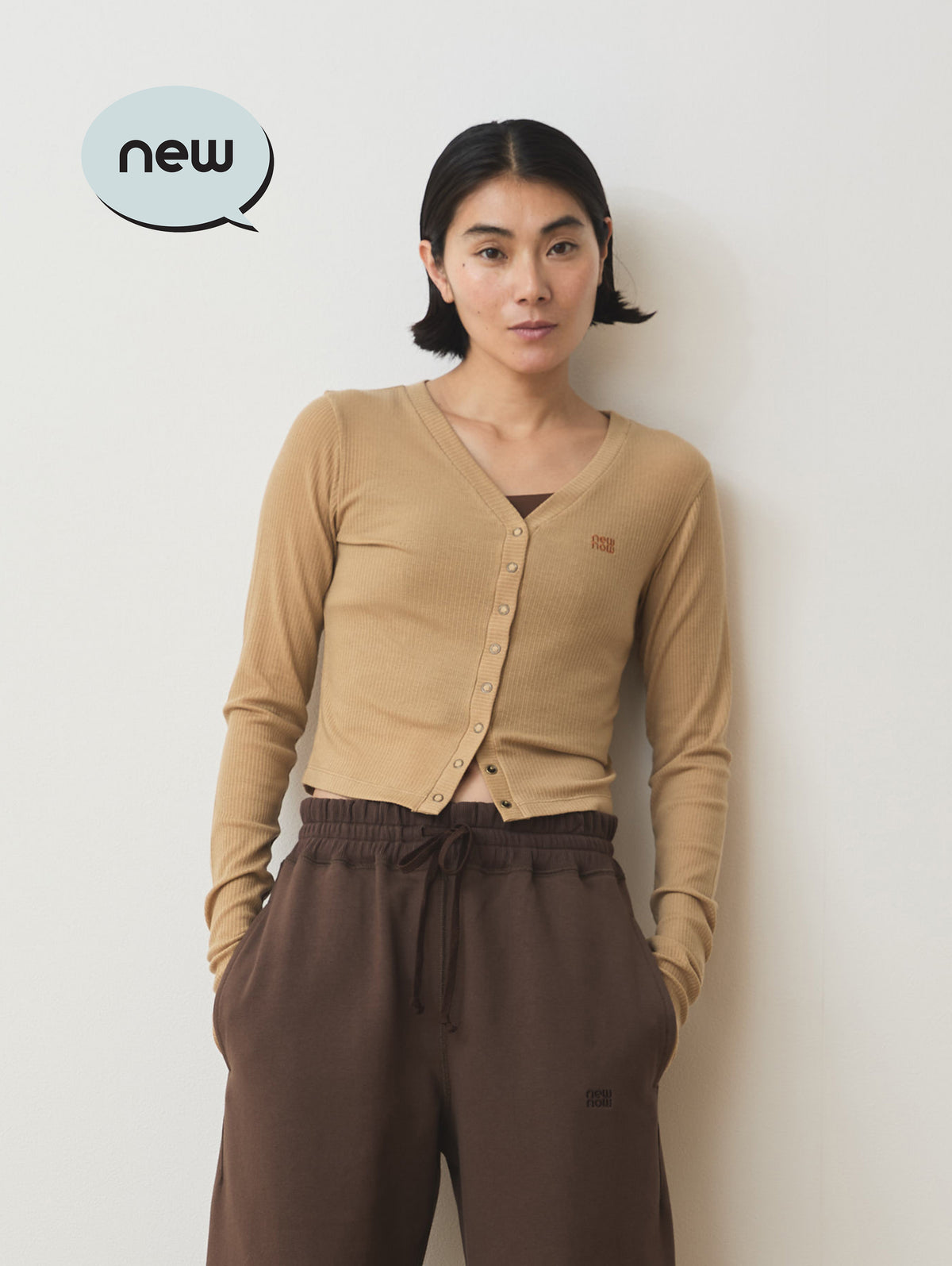 CASHMERE BLENDED CARDIGAN